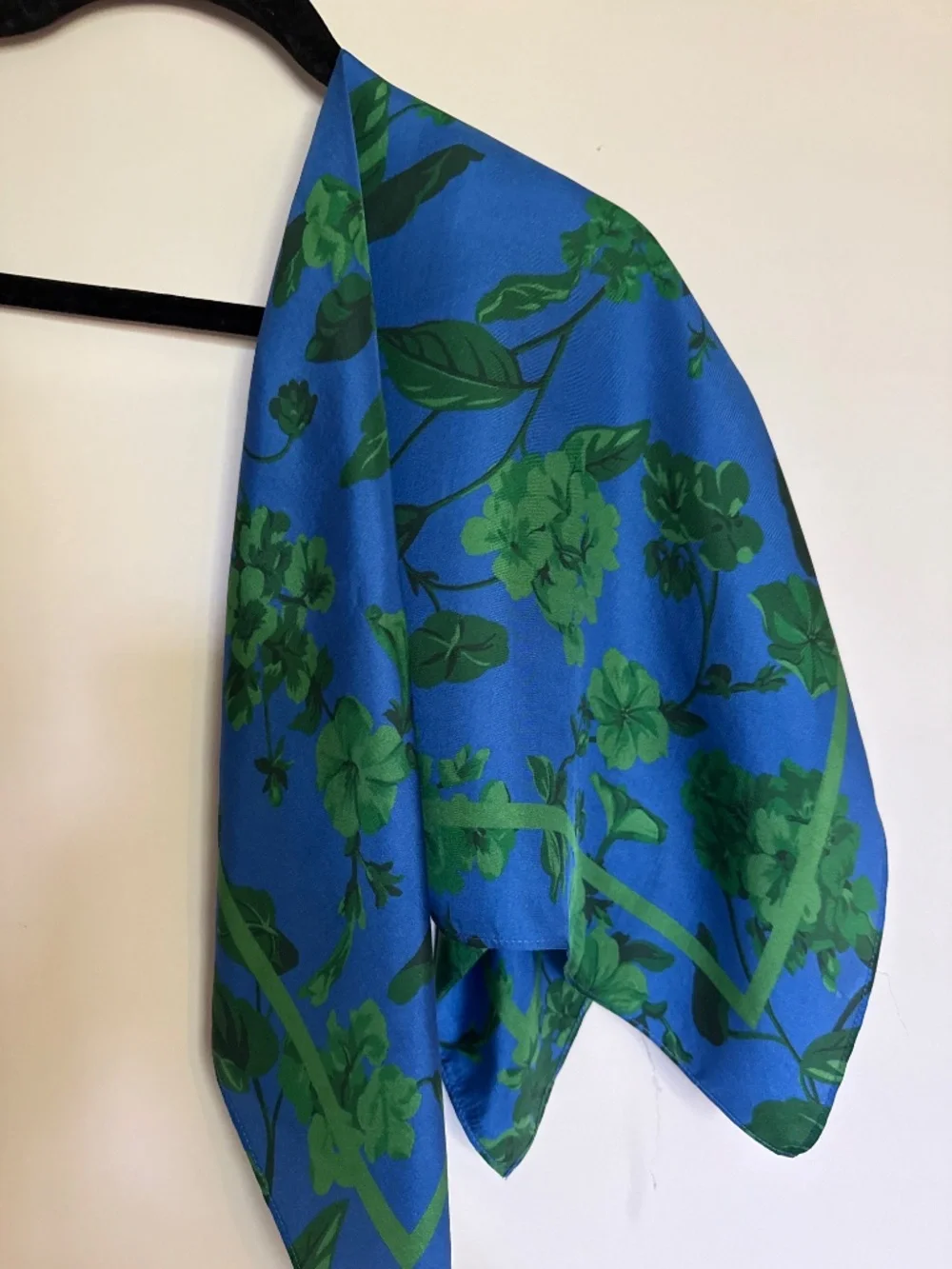 Ann Taylor 100% Silk Modern Vibrant Scarf